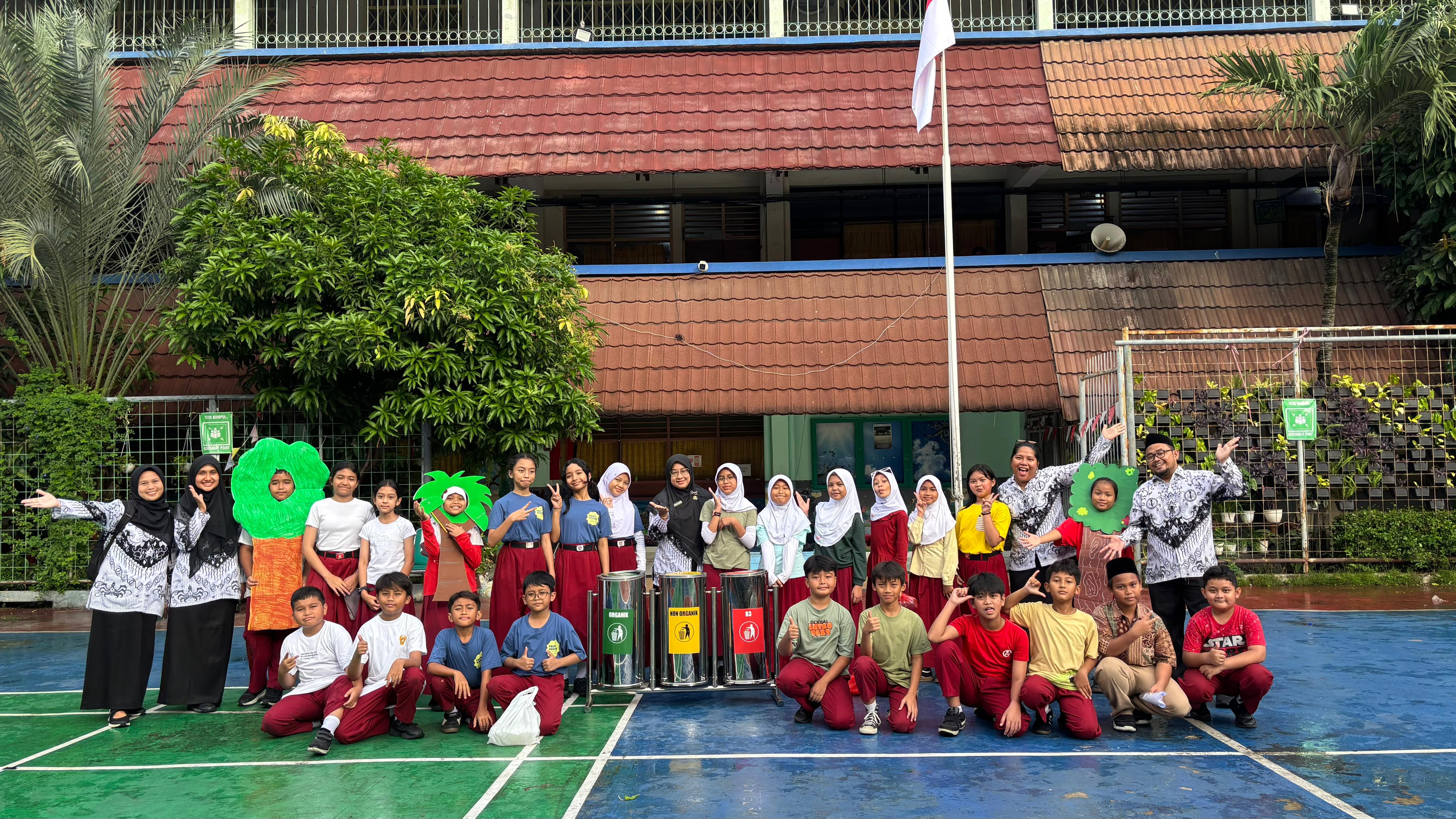Sosialisasi Instruksi Gubernur Nomor 5 Tahun 2026 di SDN Rawamangun 12 Berlangsung Meriah